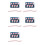 5X 4S 6A Active Equalizer Lifepo4 Li-Ion Lithium Battery Balancer  Transfer Balancing Board for 4 Strings 12V 1
