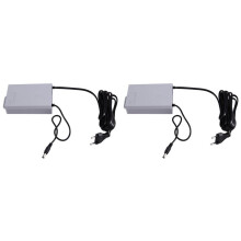 2X 12V-2A Uninterruptible Power Supply for WiFi Modem Router Security Camera UPS Battery Backup 3600mAh EU Plug