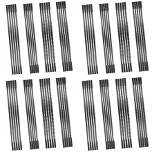 4 Set Scrollsågblad,Fretsågblad,Scrollsågblad,Scrollsågblad med Stift, 10/15/18/24 Tänder,Lämplig för Träbearbetning