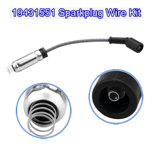 8pcs 19431551 Sparkplug Wire Kit, AC Delco  Wires Set for    Models Replace 12716289 1
