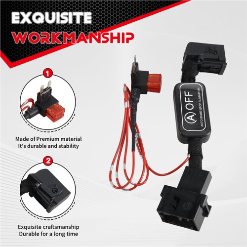 For  3008 2015-2019 Automatic Stop Start Engine System Disable  Shut Down Car Auto Start Stop Eliminator 2