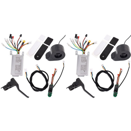 2X 350W 36V 15A Scooter Controller Board Matherboard with  Led Display with APP Hover Board Controller
