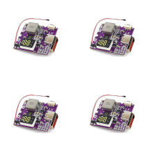 4X 22.5W Power Bank Bidirectional Fast Charging Mobile Power Module for Lithium Battery Charger Support PD/QC,Type-C+USB