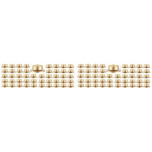 100Pcs Metal Rotating Bearings for DIY Handmade Crafts Paper Cards Scrapbooking Cards 360Rotation Smooth Spin