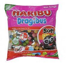 Haribo Dragibus Soft 1kg Bulk Bag Vegetarian Candy
