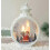 Veilleuse Père Noël grand format - Décoration de Noël blanche vintage 1