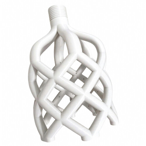 3D Printed Hollow Shower Head – Clog-Free Rainfall Sprayer – for Easy Installation Bathroom