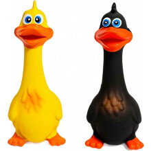 Lot de 2 jouets couineurs pour chiens, jouets à mâcher interactifs pour chiots, pour l'hygiène dentaire, jouets de piscine, sons amusan