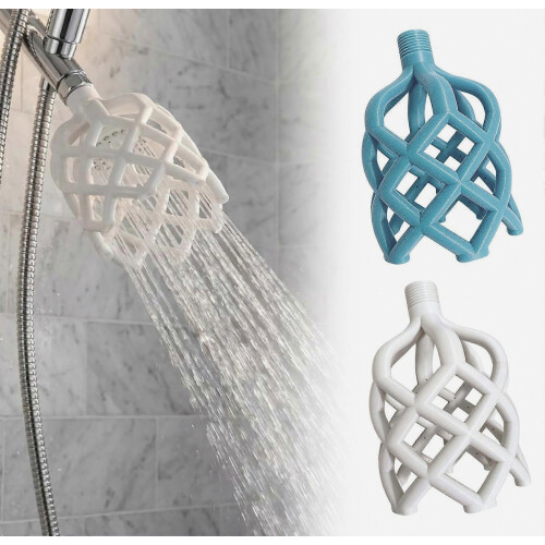 3D Printed Hollow Shower Head – Clog-Free Rainfall Sprayer – for Easy Installation Bathroom 1