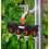 4-way Water Distributor,continuously Adjustable Water Distributor With 3/4" Quick Coupling,4-way Garden Hose,4-compartment Distributor 4