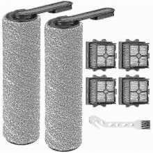 Pièces de rechange compatibles avec l'aspirateur Floor ONE S5/S5 Pro 2 : 2 brosses rotatives, 4 filtres HEPA, etc.