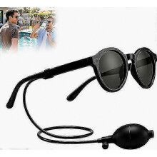 Occhiali da sole scherzosi con getti d'acqua nascosti, occhiali da sole a prova di perdite da 90 ml, divertenti per la spiaggia, la pis
