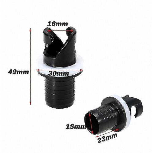 2pcs Inflatable Boat Kayak Air Valve Adapter 1