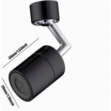 Universal-Splash-Wasserhahn-Luftsprudler 720, drehbar, aus massivem Messing, beweglicher Küchenarmatur