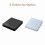 Digital Coffee Scale with Timer LED Screen, Espresso Scale, 3kg Max Weighing, 0.1g Precision, Measures in oz/ml/g, Kitchen Scale 3