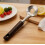 3pcs Meatball Maker Spoon Stainless Steel Wooden Handle Hangable Kitchen Tool 2