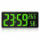 Large Digital Clock with Temperature Humidity LED Display for Bedroom Office Wall Mount 1