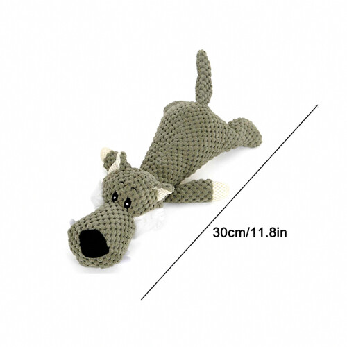 Plush Squeaky Toy for Small Dogs - Interactive & Durable 1