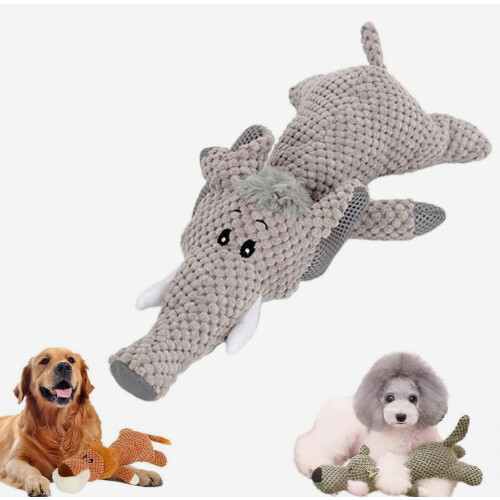 Plush Squeaky Toy for Small Dogs - Interactive & Durable 2