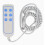 Telecomando impermeabile IP66 per letti elevabili e poltrone ospedaliere (8 pin) 2