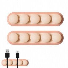 2pcs Cable Clamp, Cable Clips, Cord Organizer, Cable holder, Cable holder,,for desktop, home and office