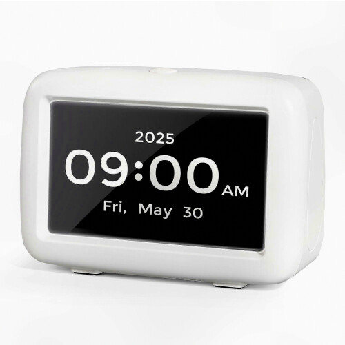 Voice-Activated Clock with High Volume and Medication Alerts for Seniors with Vision or Memory Challenges 2