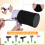 Calzino diffusore per asciugacapelli, accessorio diffusore pieghevole portatile per capelli ricci e mossi, compatibile con la maggior p 4