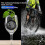 Waterdichte ronde fietscomputer met achtergrondverlichting 2