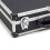 WOLF Wolf 425mm Aluminium Storage Case, Black, Lockable Clasps, Foam Lined, Shoulder Strap 5