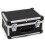 WOLF Wolf 320mm Aluminium Storage Case, Black, Lockable Clasps, Foam Lined, Shoulder Strap 3