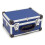 WOLF Wolf 320mm Aluminium Storage Case, Blue, Lockable Clasps, Foam Lined, Shoulder Strap 3