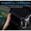 Black 4-In-1 36W USB-C Car Charger Cigarette Lighter Socket Splitter Adapter 3