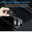 Black 4-In-1 36W USB-C Car Charger Cigarette Lighter Socket Splitter Adapter 4