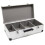 WOLF Wolf 80 CD Aluminium Storage Case, Lockable Clasps, Carry Handle, Removable Lid, 2 Keys 1