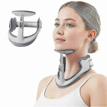 Correttore posturale per l'allineamento del collo e della colonna cervicale - Collare cervicale regolabile a 360 con 28 livelli, suppo
