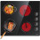 Hobsir Ceramic Hob with Knobs, Built-in Electric Cooker Hob 4 Burners 60 cm 1