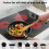 Hobsir Ceramic Hob with Knobs, Built-in Electric Cooker Hob 4 Burners 60 cm 2
