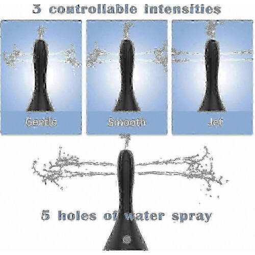 Pera de enema automática recargable con 3 niveles de intensidad, último modelo para mayor comodidad. 1