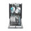 Candy Candy Integrated Slimline Dishwasher, 10 Place Settings, Black, C Class 2