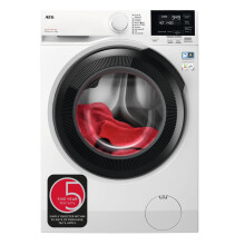 AEG 6000 Series Washing Machine 8kg LFR61844B, ProSense, TimeSave, Extra-Quick, Freestanding Washing Machine, 8kg Load, 1400rpm Spin, Inverter Motor+