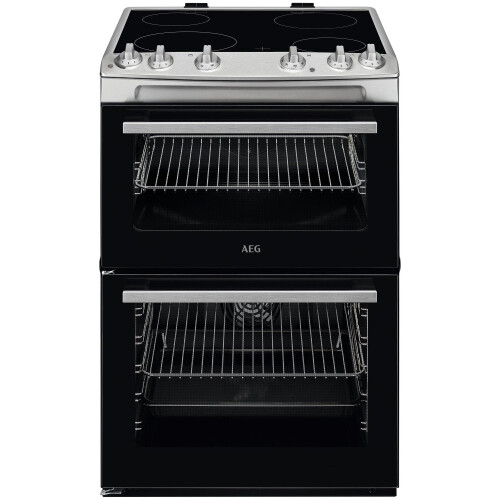 AEG AEG Double Cavity Cooker CCX6501ACM, 77/39 L, Ceramic Hob, Class A