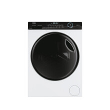 Haier HW90-B14959U1 Freestanding Washing Machine with LED Display, 9kg Load, 1400RPM, Direct Motion, White, A Rated