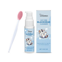 (30g*1+brush*1) YEGBONG pet chin cleaning care set gently cleans the chin hair of pets, dogs and cats