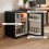 TZS First Austria - Mini Fridge 40L - Ultra-Quiet & Lockable - Black 4
