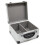 WOLF Wolf 40 CD Aluminium Storage Case, Lockable Clasps, Carry Handle, Removable Lid, 2 Keys 1