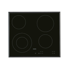 AEG Ceramic Hob HK624010FB, 60 cm, 4 Zones, Black