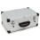 WOLF Wolf 60 CD Aluminium Storage Case, Lockable Clasps, Carry Handle, Removable Lid, 2 Keys 3
