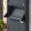 SoBuy Boîte aux lettres colis XXL OGS68-DG 8