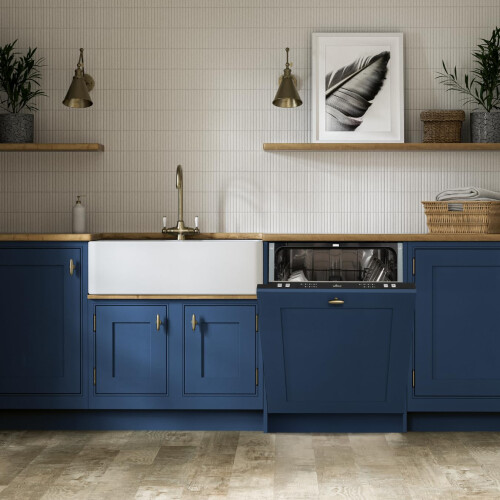 Willow WDW945I 45cm Integrated Slimline Dishwasher with 9 Place Settings, Half Load Function, Delay Start, 6 Wash Programs, LED Indicator 1