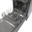 Willow WDW945I 45cm Integrated Slimline Dishwasher with 9 Place Settings, Half Load Function, Delay Start, 6 Wash Programs, LED Indicator 6